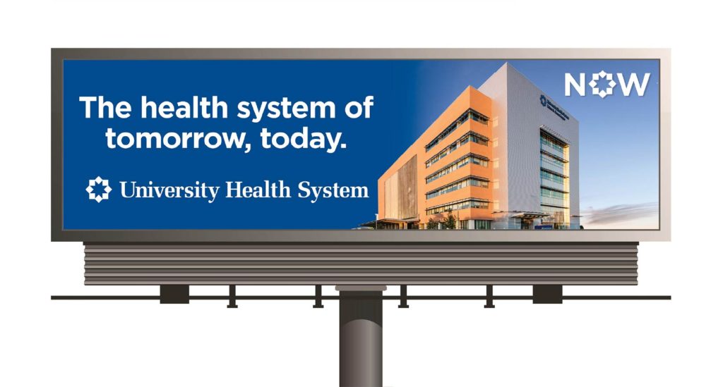 University Health System Client Billboard